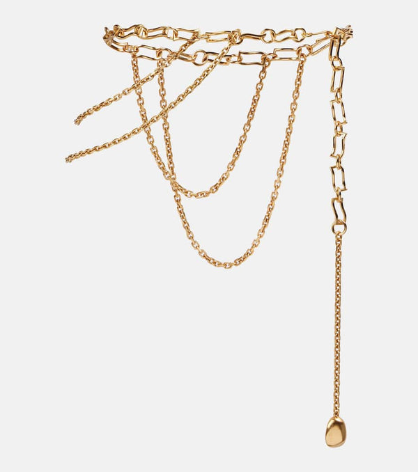 Zimmermann Gold-plated chain belt