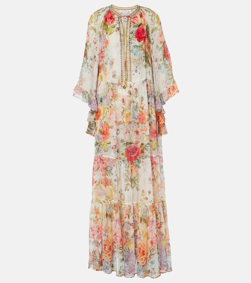 Camilla Sew Yesterday silk maxi dress