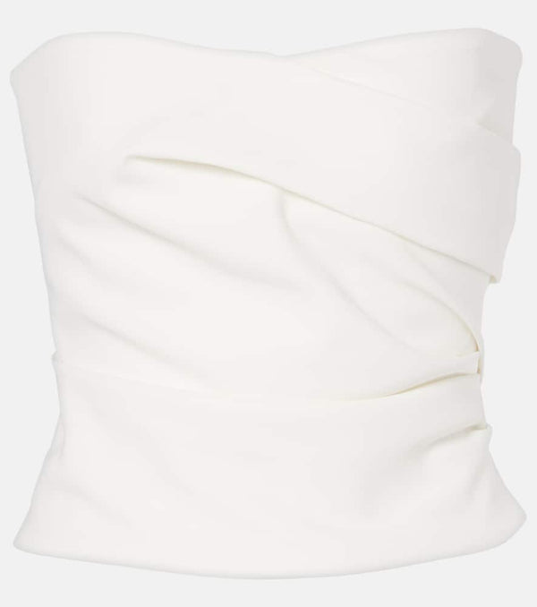 The Sei Pleated crêpe top