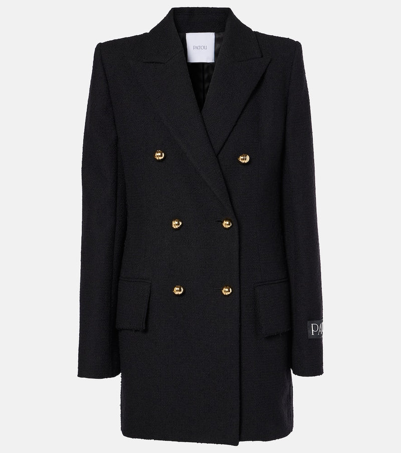 Patou Wool and cotton-blend jacket