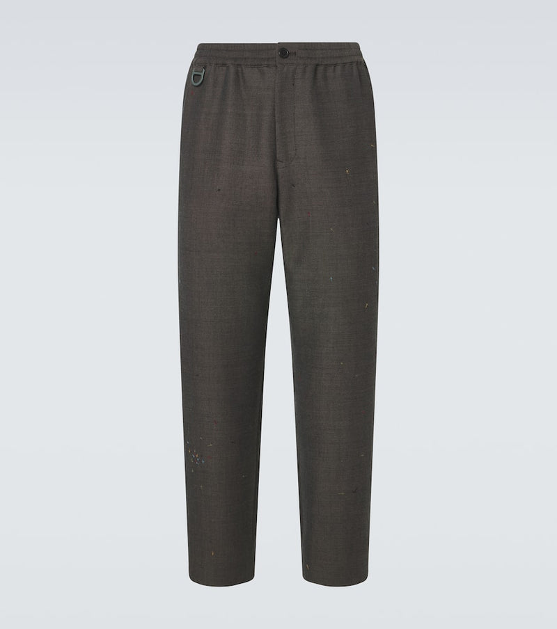 Undercover Embroidered tapered pants