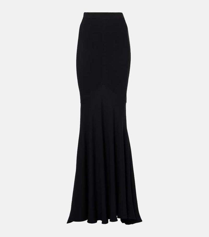 Patou Crêpe maxi skirt