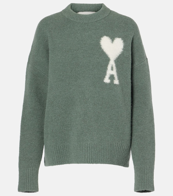 Ami Paris Ami De Caur alpaca-blend sweater