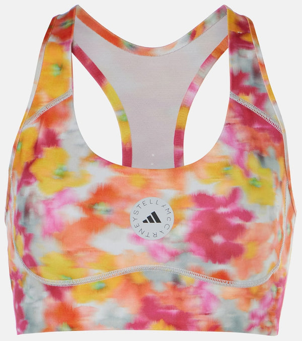 Adidas by Stella McCartney Printed sports bra