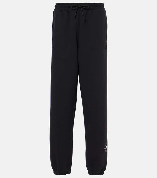 Adidas by Stella McCartney Cotton-blend fleece sweatpants