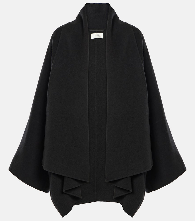 The Row Mavis cashmere wrap coat