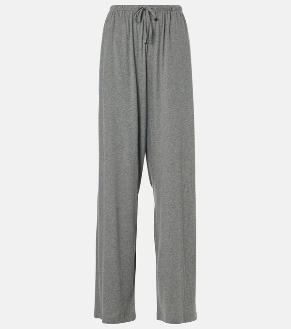 The Row Lanuit cotton sweatpants