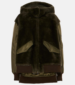 Blancha Technical shearling jacket