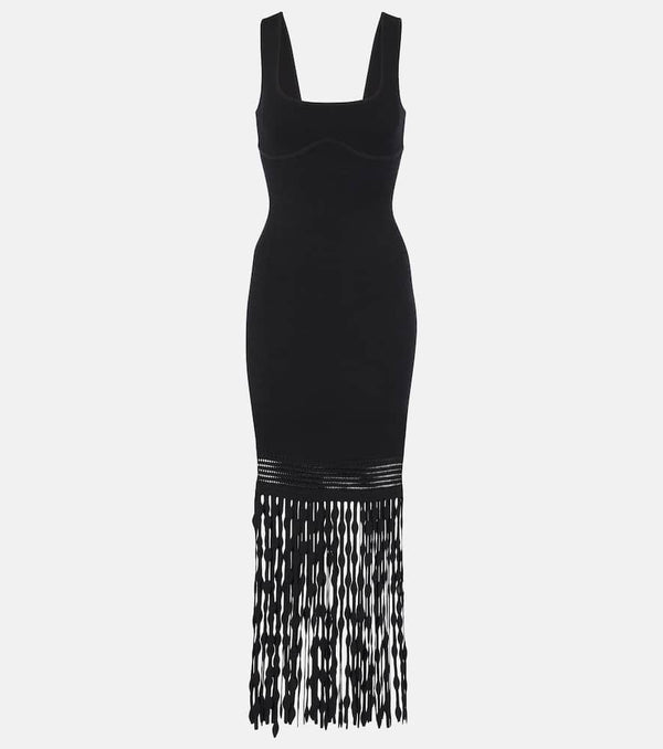 Simkhai Signa fringed midi dress