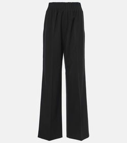 Fforme Maud cotton and linen wide-leg pants