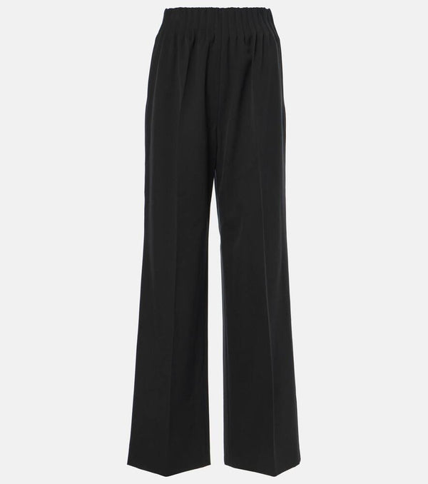 Fforme Maud cotton and linen wide-leg pants