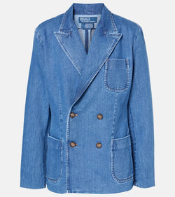 Polo Ralph Lauren Double-breasted denim blazer