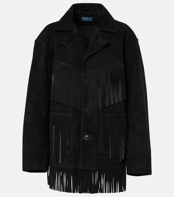 Polo Ralph Lauren Fringed suede coat