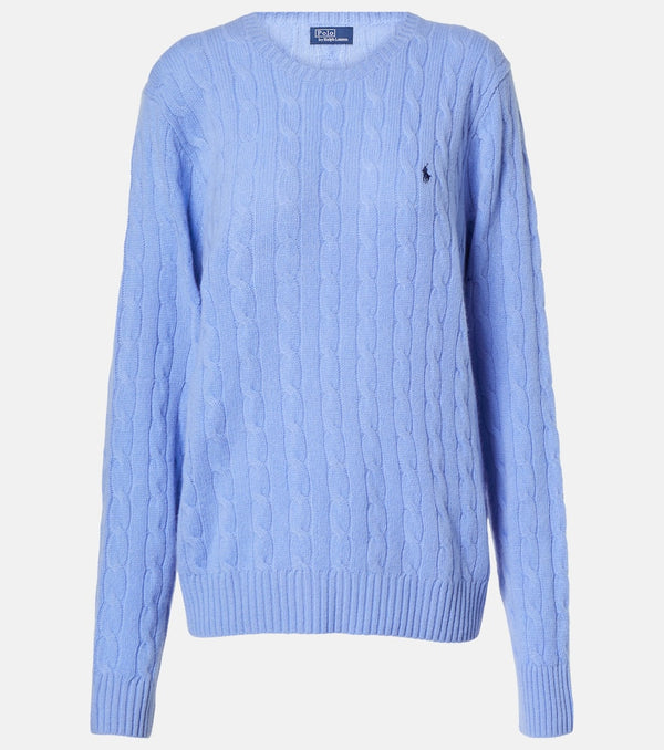 Polo Ralph Lauren Julianna cable-knit wool and cashmere sweater