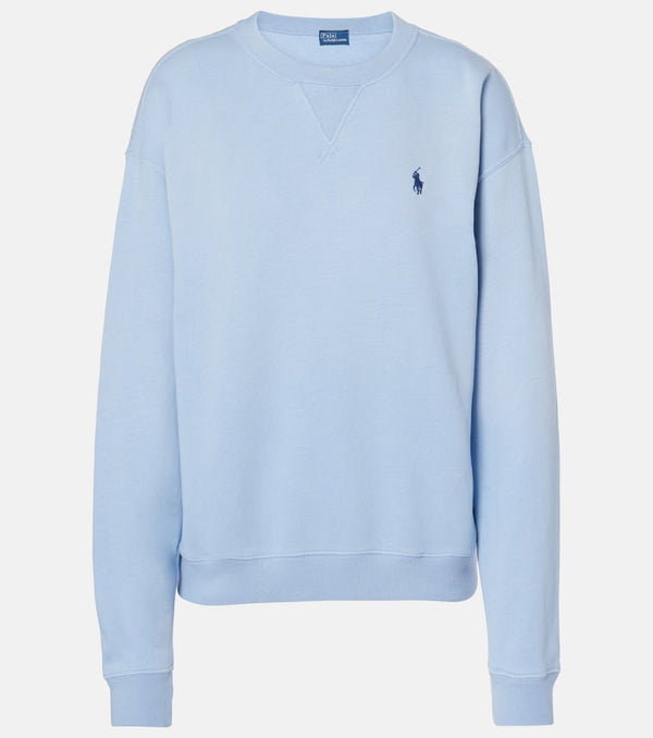 Polo Ralph Lauren Logo cotton fleece sweatshirt