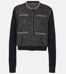 Giambattista Valli Sequined wool cardigan