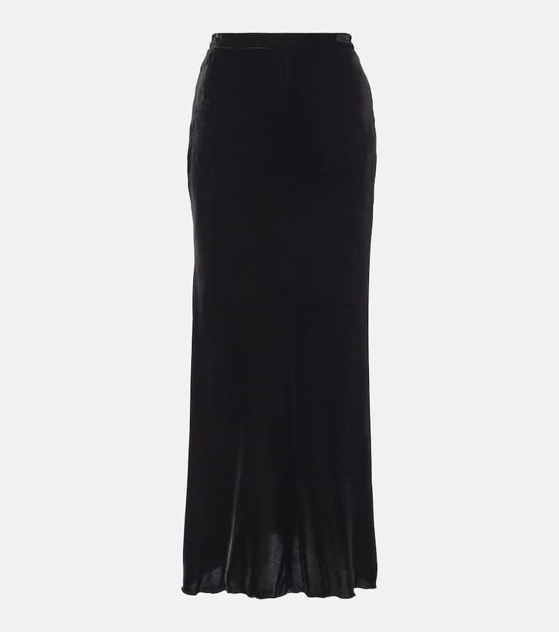 Giambattista Valli Satin maxi skirt