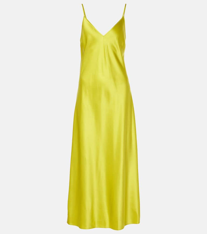 Joseph Clea silk satin slip dress