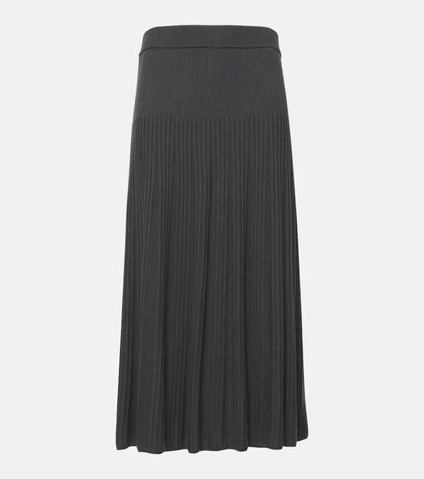 Joseph Knitted wool midi skirt