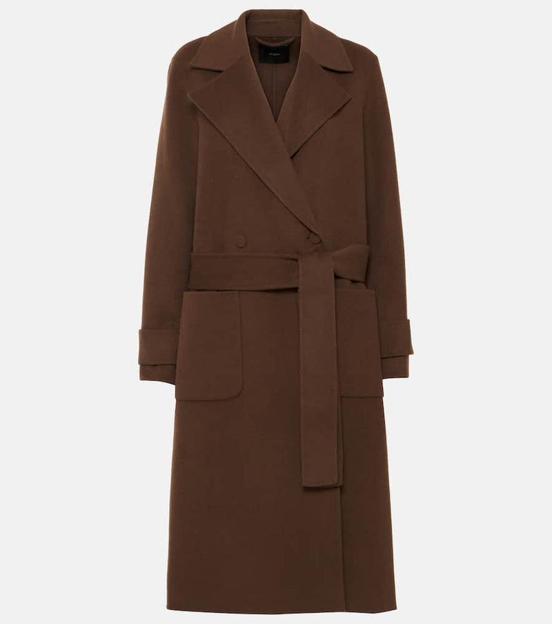 Joseph Arline wool and cashmere wrap coat