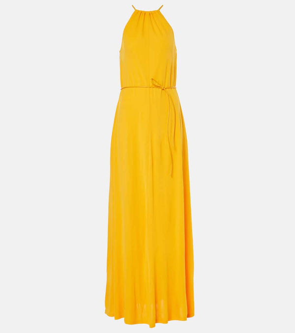 Proenza Schouler White Label Lenny belted jersey maxi dress