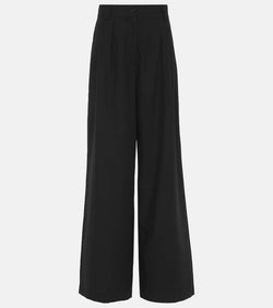 Joseph Forest wool-blend voile wide-leg pants