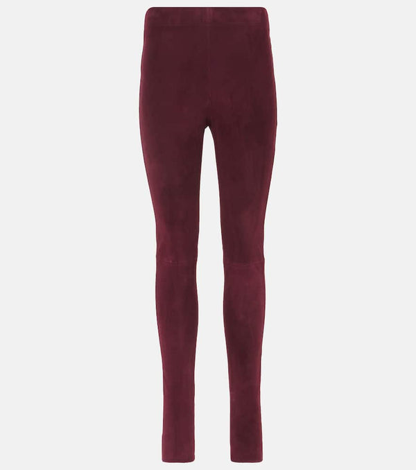 Joseph Suede leggings