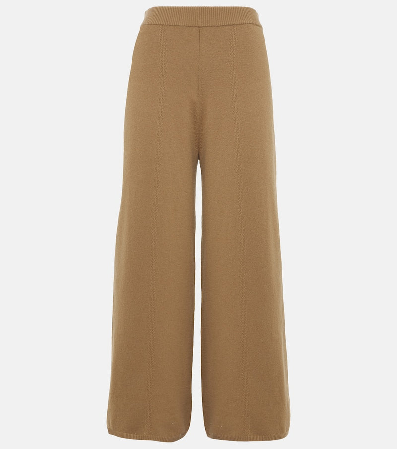 Joseph Knitted wool wide-leg pants