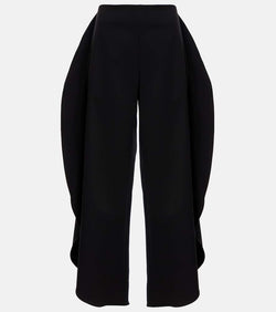 Alaïa Wool grain de poudre balloon pants