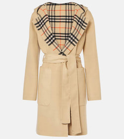 Burberry Burberry Check reversible wool coat