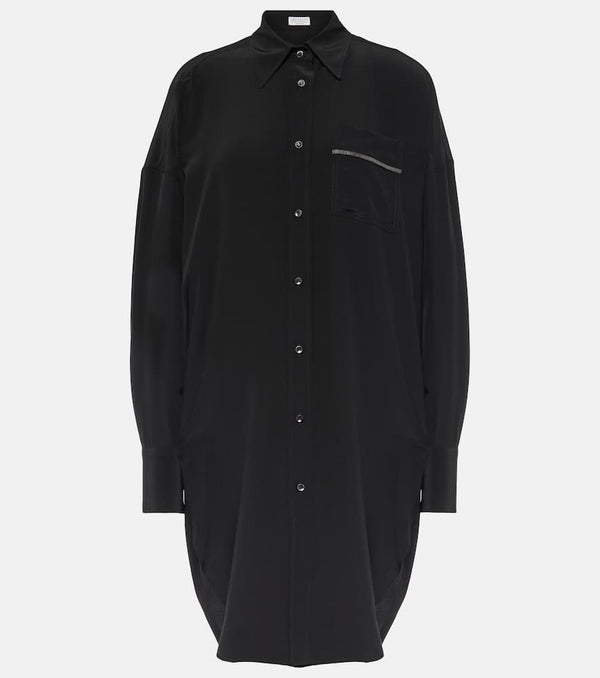 Brunello Cucinelli Oversized silk shirt