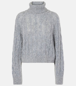 Brunello Cucinelli Wool and mohair turtleneck sweater