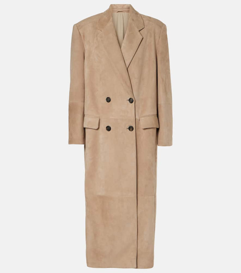 Brunello Cucinelli Suede coat