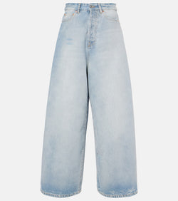 Vetements Oversized wide-leg jeans