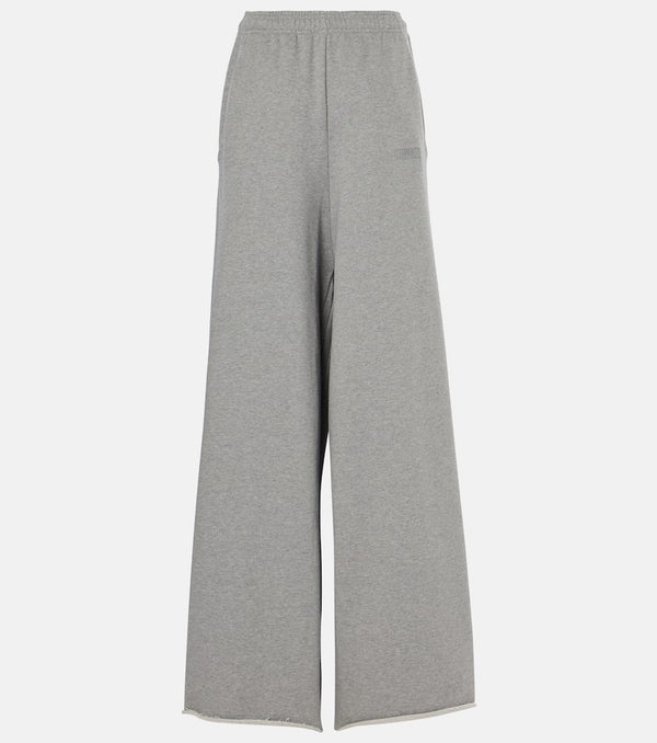 Vetements Oversized cotton-blend jersey sweatpants