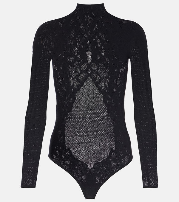 Wolford Floral lace bodysuit