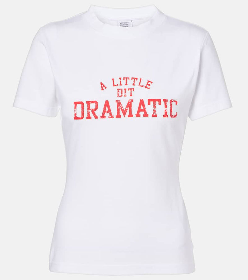 Vetements A Little Bit Dramatic T-shirt