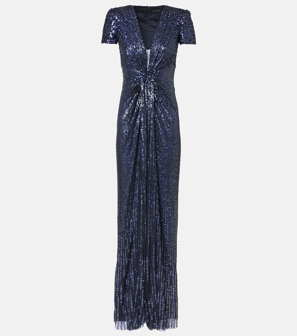 Jenny Packham Momoka sequined gown