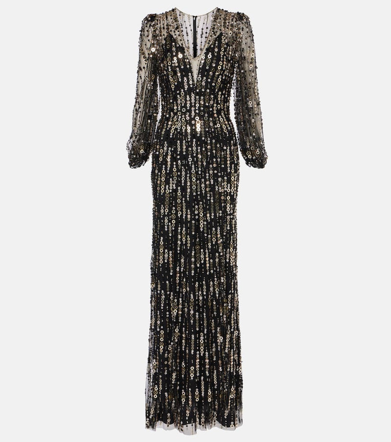 Jenny Packham Moondance sequined gown | LYBSTORE