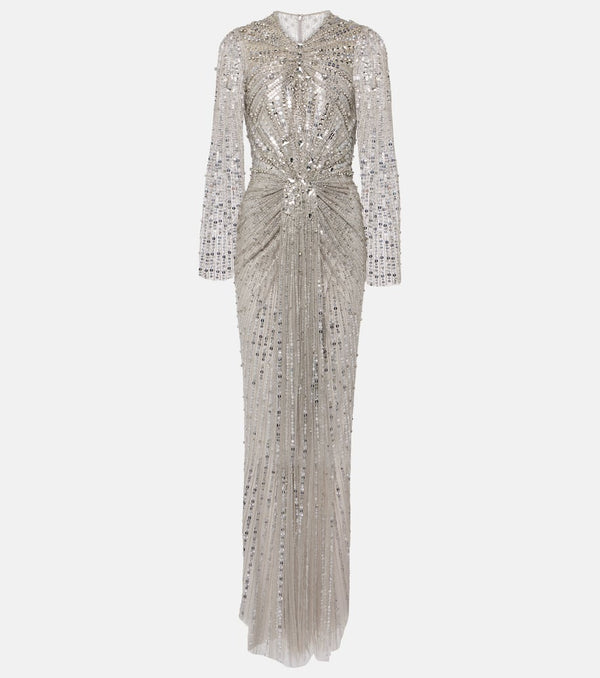 Jenny Packham Anja sequined gown