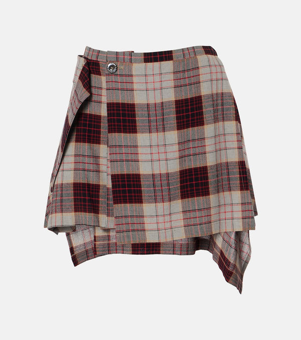 Vivienne Westwood Meghan checked miniskirt