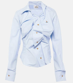 Vivienne Westwood Drunken ruffled cotton shirt