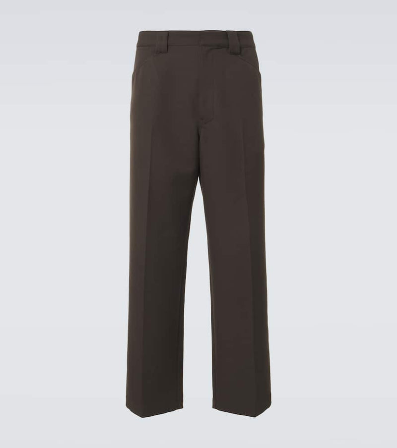 Lemaire Gabardine straight pants