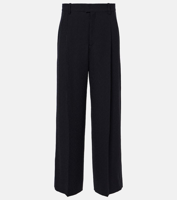 Isabel Marant Romina striped crêpe wide-leg pants