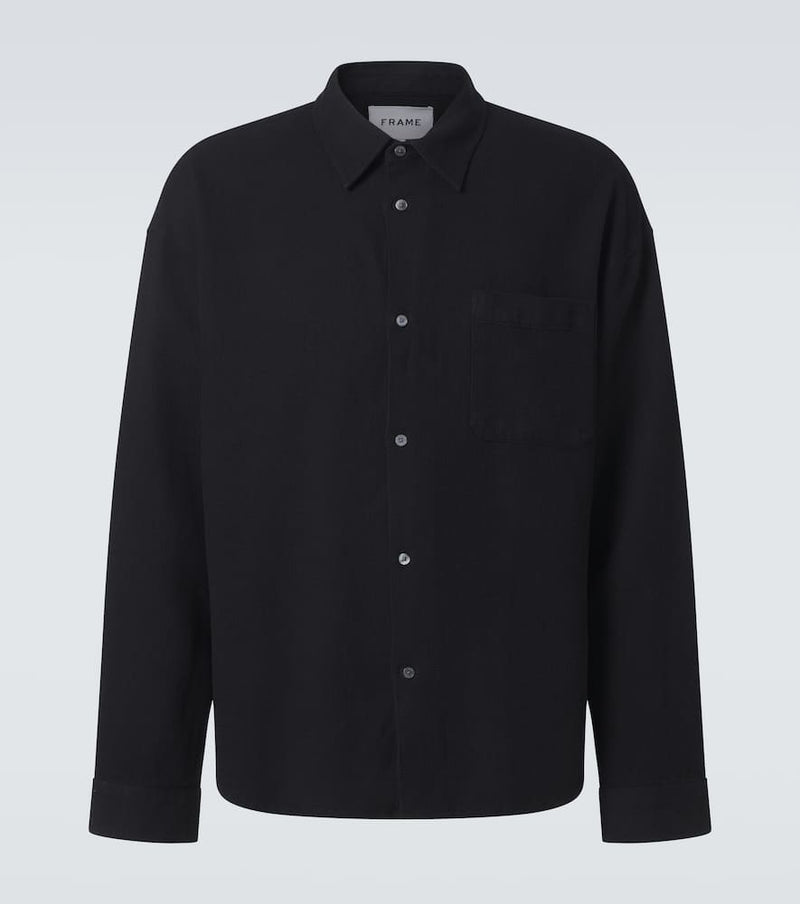 Frame Waffle-knit shirt