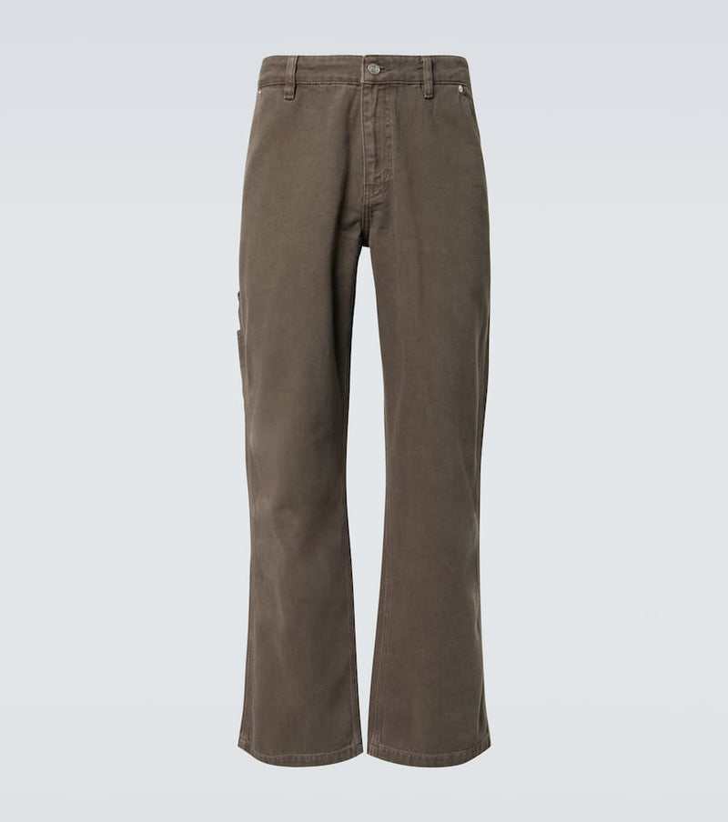 Frame Workwear canvas straight pants