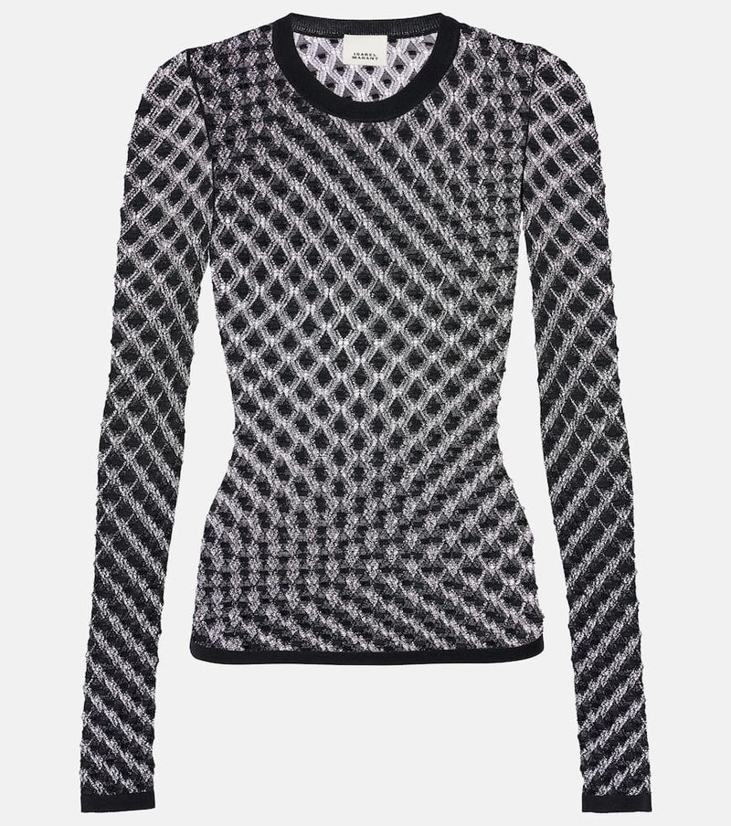 Isabel Marant Zavia open-knit sweater