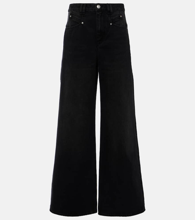 Isabel Marant Lemony wide-leg jeans