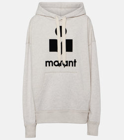 Marant Etoile Logo cotton-blend jersey hoodie