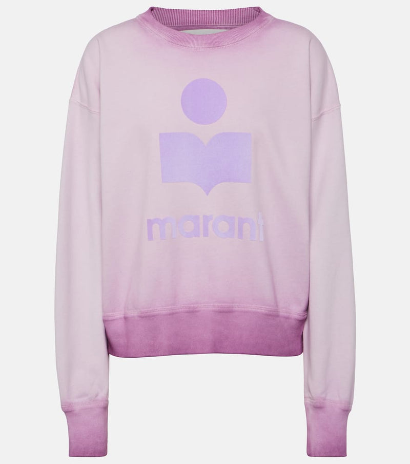 Marant Etoile Logo cotton jersey sweatshirt